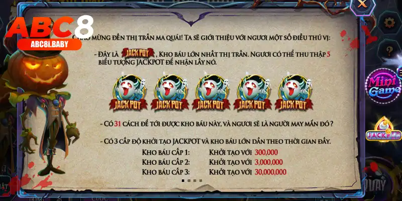 Trải nghiệm quay hũ độc đáo tại thị trấn ma quái